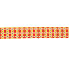 4cm Multi Gekleurd Dots Polyester Jacquard Ribbon Trim