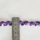 Purple van 20KJ72 1.2cm Gimp het Lintversiering van het Vlechtlovertje